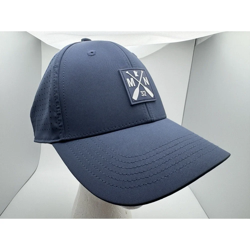 Minnesota Dad Hat Cap Snapback Lake 32 Paddles Sota Clothing Vacation Blue